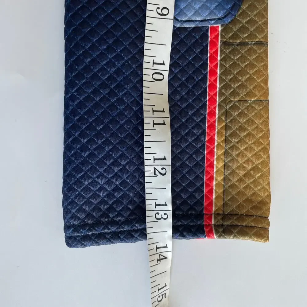 Disney Store Marvel Wasp Kids Costume Size 9/10 Blue Gold Vest Arm Sleeves - Picture 9 of 14